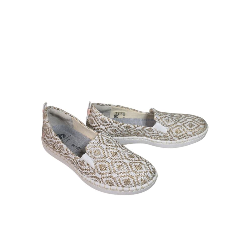 Clarks Cloud Steppers Step Glow On Shoes Womens Size 6.5 New